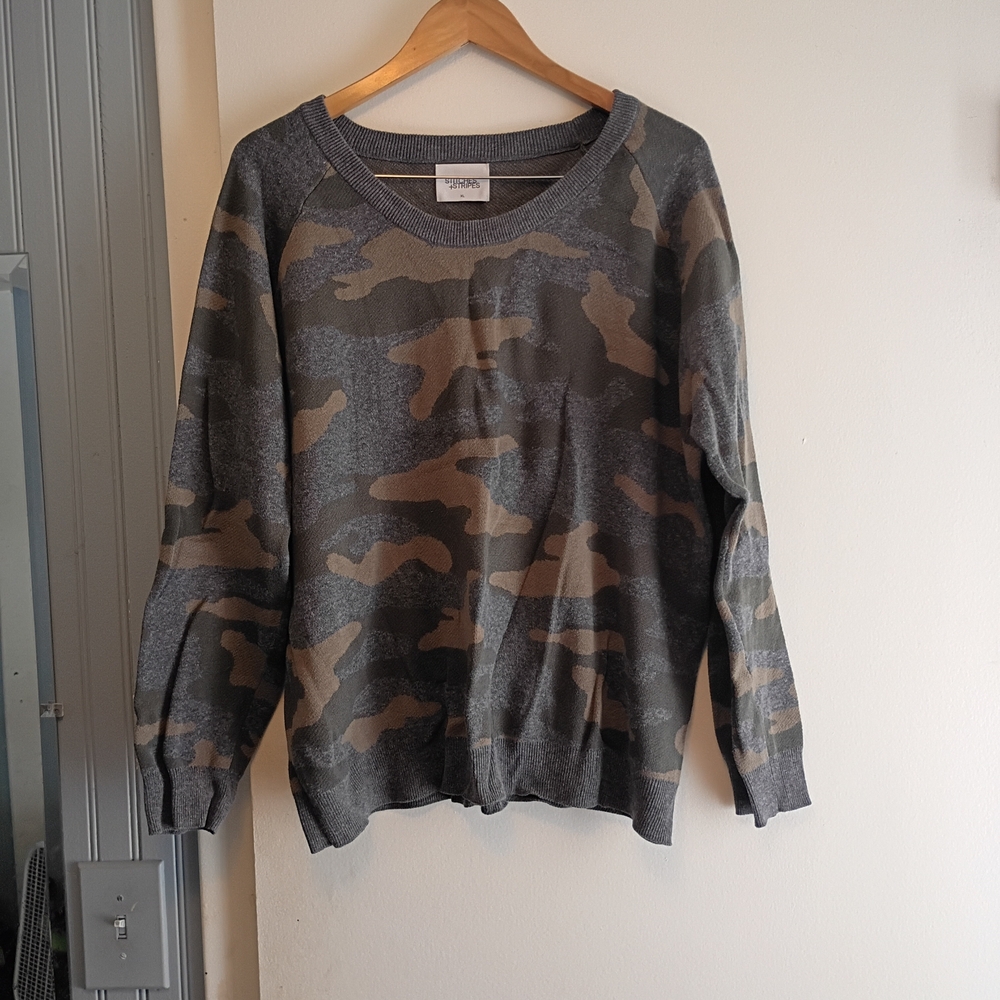 Camouflage Crewneck Sweater